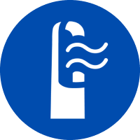 Pictogram van 3-in-1 met verwarming en koeling