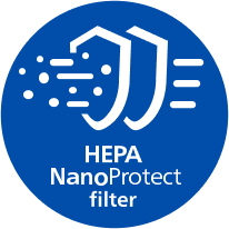 Pictogram van HEPA