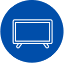 Pictogram van TV