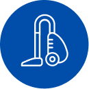 Pictogram van stofzuiger