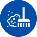 Pictogram van stof