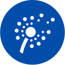 Pictogram van pollen