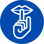 Pictogram van stille modus